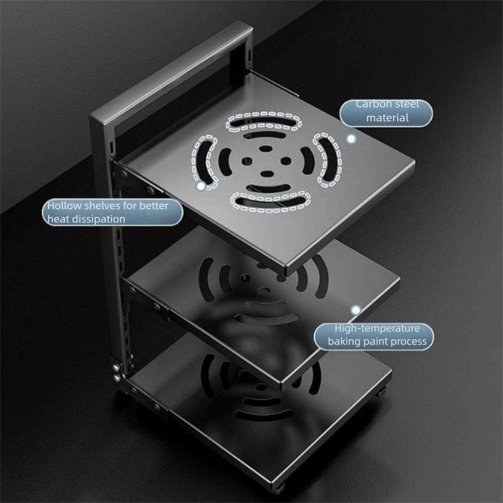 Free Layering Multi-layer Storage Racks Adjustable Pot Storage Rack Sink Storage Organizer  Kitchen