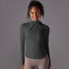 Outdoor Sun Protection Clothes, Tight Fitting Sports Running Fitness Tops, Yoga Clothes, UV Resistant Breathable Hooded Zipper Jacket
