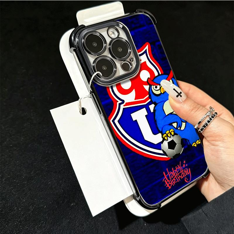 Chile U-University Logo Plating Phone Case For Xiaomi Poco X5 X6 X7 X8 Pro Max F8 Ultra F7 M8 M7 M5S Redmi 15C 15 14C 13C 13 X3