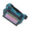 Solar Auto Darkening Eye Mask Welding Goggles Welder Eye  ive Glasses (Blue)