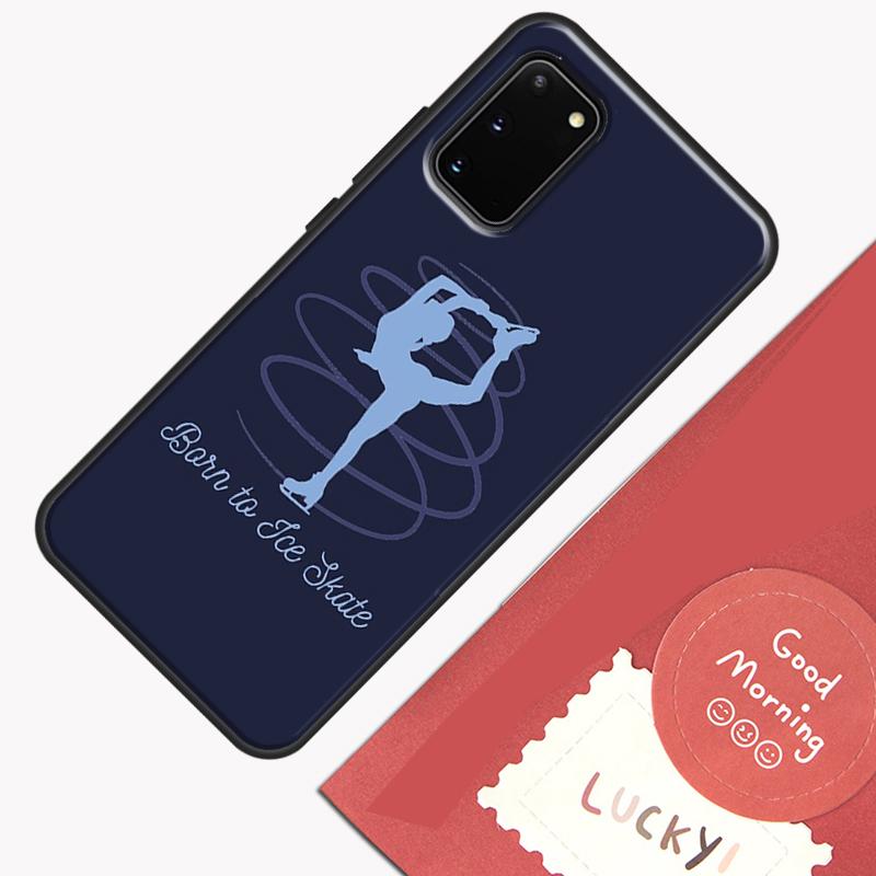 Figure Skating Ice Skating Phone Case For Samsung Galaxy S26 S25 S24 S20 S21 S22 S23 Ultra S10 Plus S25 FE Cover Shell