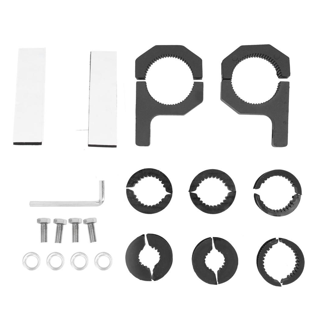 4PCS 25?40mm Bull Bar Clamp Bracket Clip Pipe Holder Crash Guard Tube for Car Modification