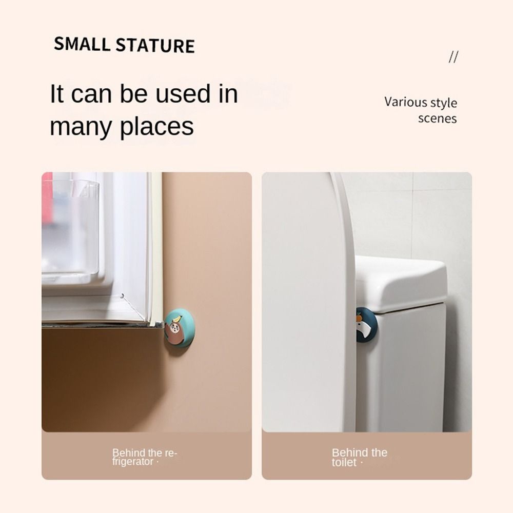 Anti-collision Door Crash Pad Animals Design Door Stopper Cartoon Door Handle Bumper Furniture