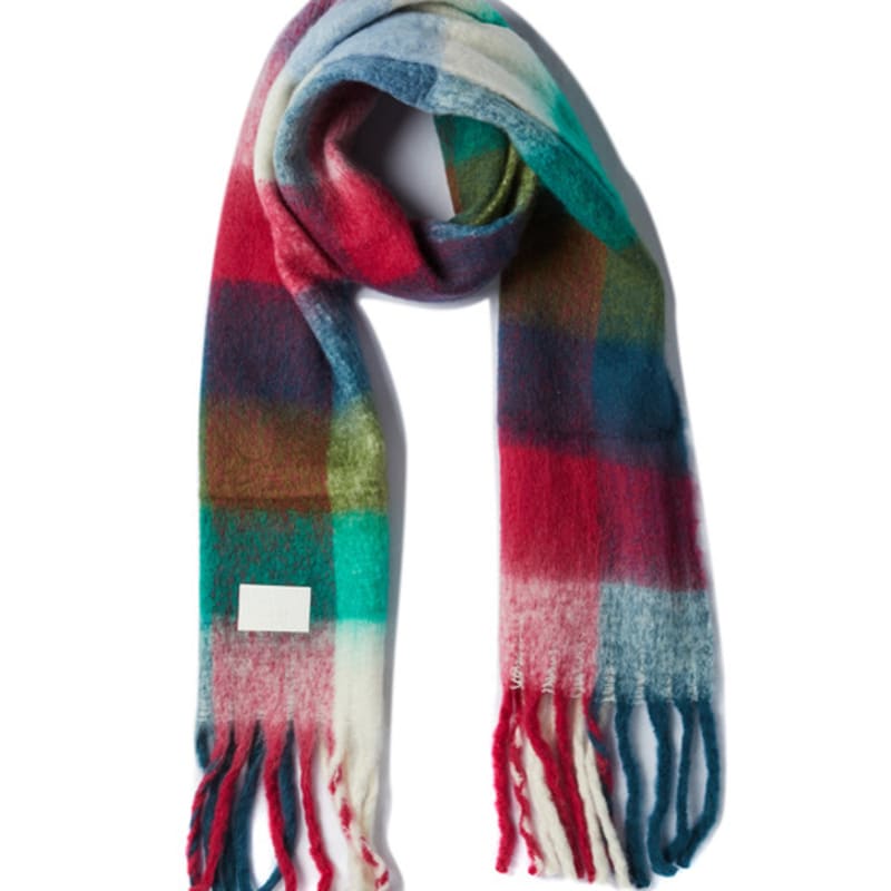 

SILN Wide long muffler (MULTI CHECK) FREE