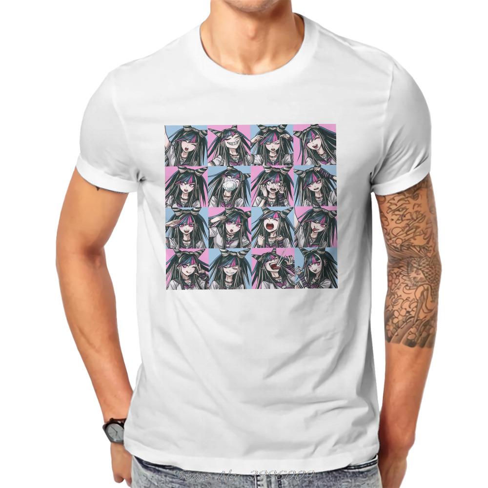 

Ibuki Mioda Danganronpa Bear Game футболка с винтажным рисунком, футболка с большим круглым вырезом, лидер продаж, уличная одежда унисекс в стиле Харадзюку 3XL