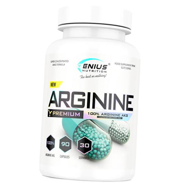 

Аргінін АКГ, Arginine AKG, Genius Nutrition 90капс (27562004) 90caps