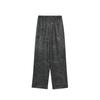 LESS 2024 Autumn Mulberry Silk Loose Straight Leg Pants
