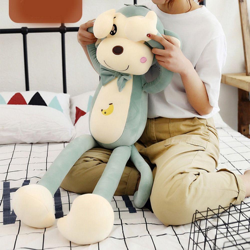 Monkey Monkey Stuffed Animal Doll PP Cotton Monkey Plush Doll Monkey Plush Toy  Room Decoration
