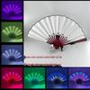 Rose Lace Edge LED Folding Fan - Wedding Gift & Dance Prop