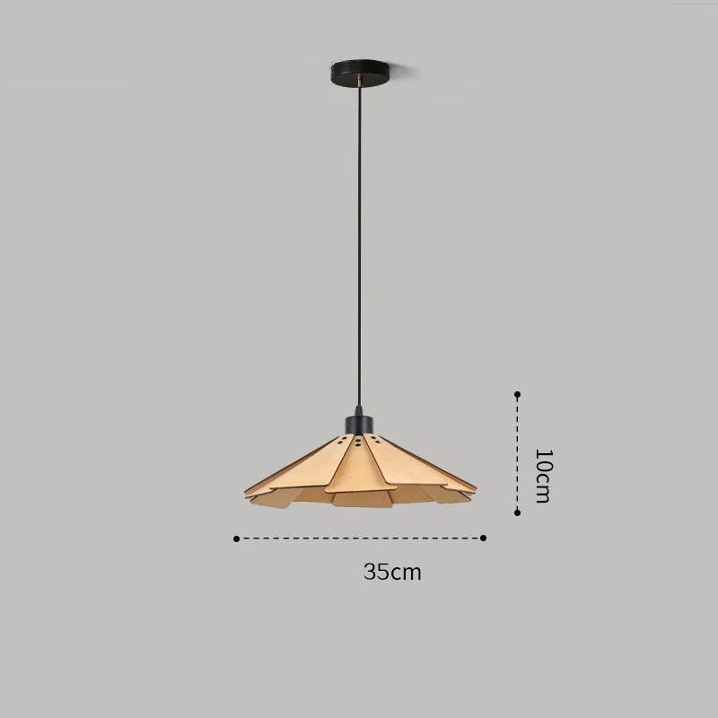 Adjustable Retro Ceiling Light Tea Room Lamp Balcony Pendant Light Dining Room Small High End Woodwork Chandelier