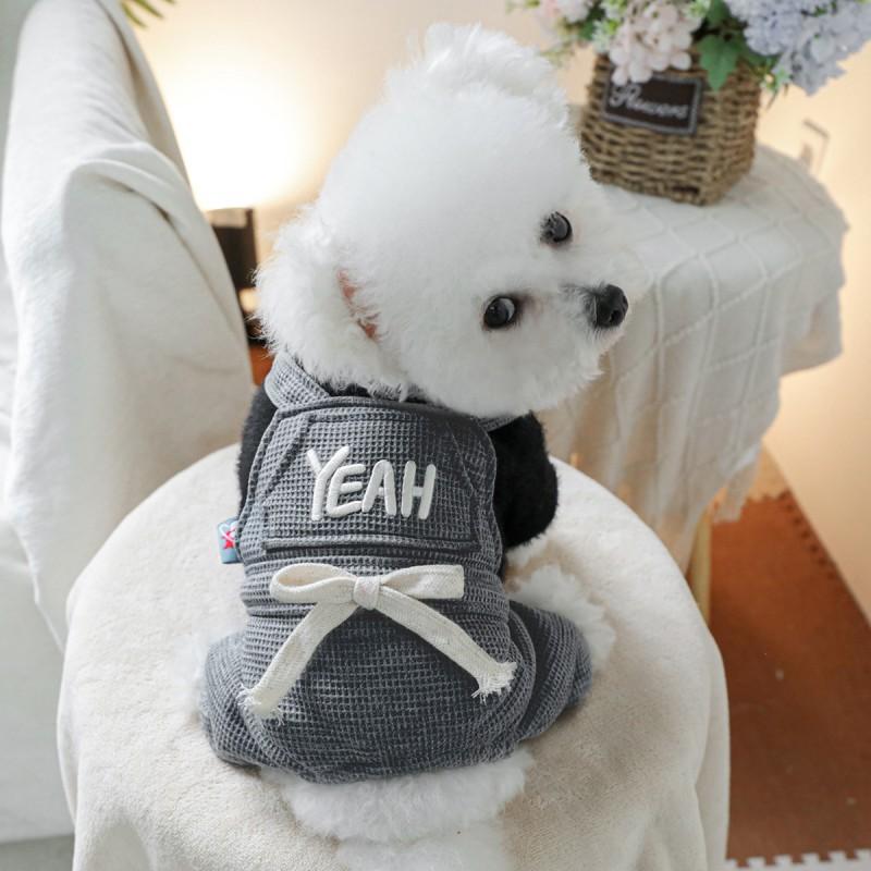 PETCIRCLE Pet Clothes Winter Dog Cat Jumpsuit Warm Four-legged Coat Small Dogs Cats