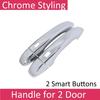 Car Door Handle Cover For Renault Megane 4 2016 2017 2018 2019 2020 2021 Anti-dusty Trim Scratch Protection ABS Auto Accessories
