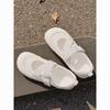 Shallow mouth Velcro little white shoes women's new summer breathable mesh versatile soft sole casual shoes