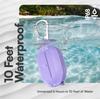 KeyBudz Element Waterproof Case for AirPods Pro Hard Case Military Shockproof IP68 Recycled Polycarbonate with Drop Speaker Hole Secure Lock IonPure