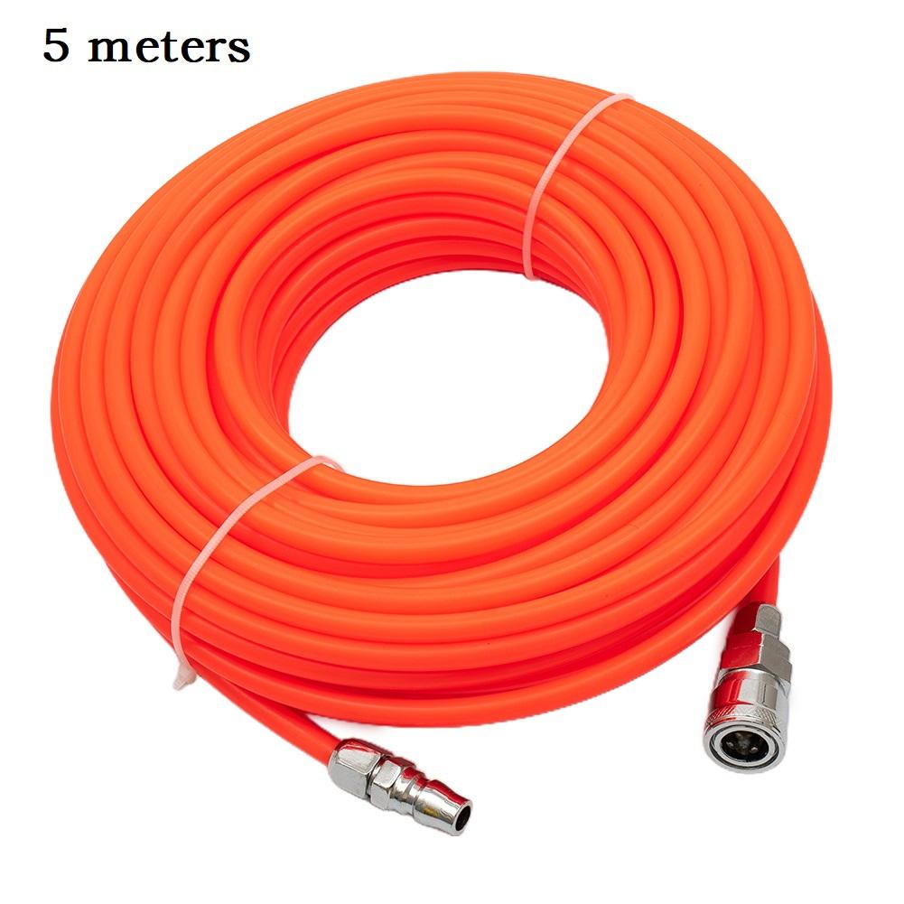 5 Meters Pneumatic Pipe C-type Quick Coupling Flexible PE Pipe Straight Tube