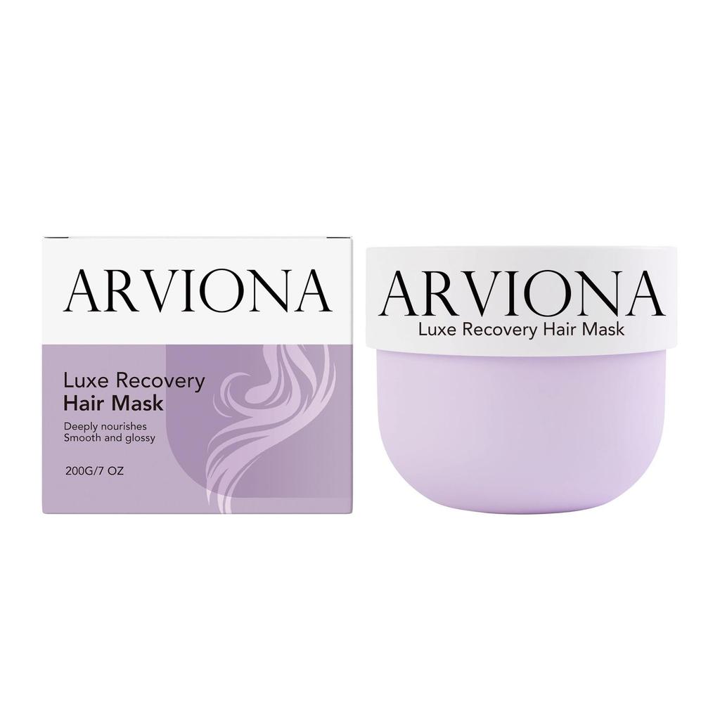 ARVIONA Luxurious Moisturizing Hair Mask for Smooth, Voluminous Hair - Suitable for All Hair Types