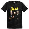 The Police Rock Band T Shirt w/ Guitar Bass British Music Fan Graphic Art Tee Unisex T-Shirt