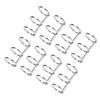   Rings Reusable 3 Hole Electroplated Metal   Hand Account Paper Loose Leaf Binding Rings