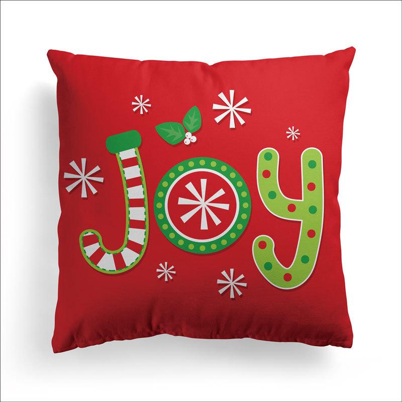 New Christmas Pillowcase Green Holiday Home Decoration Pillow Cushion Cover Pillow