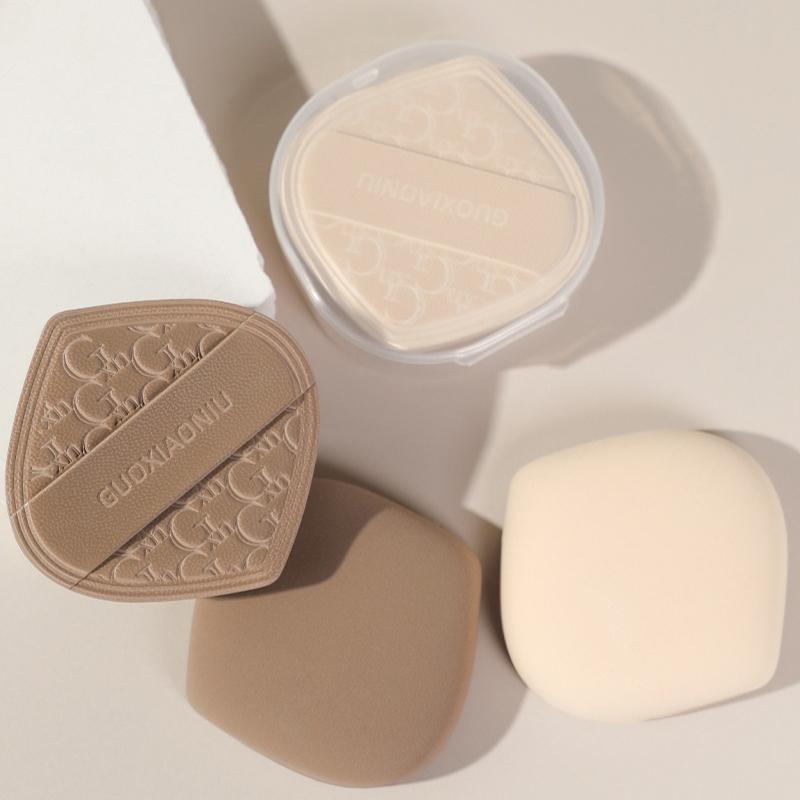 GUOXIAONIU Blender Makeup Puff Marshmallow Air Cushion Foundation Dry Wet Dual Use Sponge Soft Elastic Cosmetic Applicator Tool