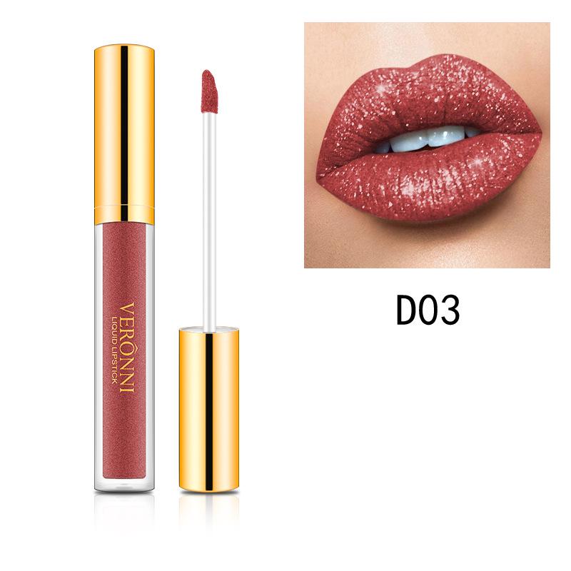 Belleoni Diamond Pearlescent Non-Stick Lip Gloss & Mermaid Lipstick Combo