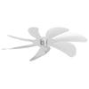 Stove Fan Aluminum Alloy Blade 7 Blades Easy Installation Universal Fireplace Fan Blade Replacement for Fireplace Fan