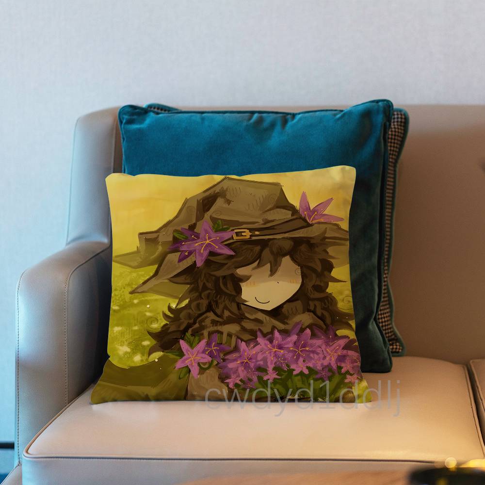

A-Azure Time Forsaken Pillow Case Cover Square Sofa With For Pattern Comfortable Cushion suitable Of Room 30cmx30cm