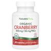 Organic Cranberry, 60 Capsules (250 Mg Per Capsule)