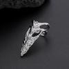 Unisex Gothic Punk Retro Verstellbarer Offener Ring mit Fortschrittlichem Design