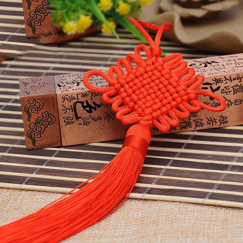 Chinese Knot Spring Festival Decoration For Home Pendant Chinese Lunar New Year Traditional Decor Red Tassel Ornament