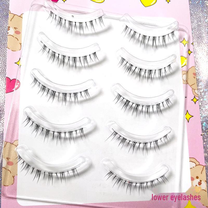 

Натуральні накладні вії Mom s Sense: Розписаний вручну, Прозорий стебло, Ціле крило, Тонке стебло, Гострий вигляд