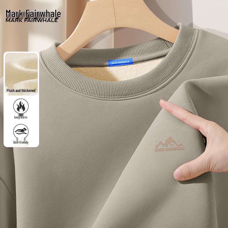 Mark Fairwhale Men's Fleece-Lined Loose-Fit Sweatshirt