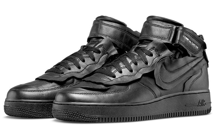 Nike Air Force 1 Mid Comme Des Garcons Black DC3601-001
