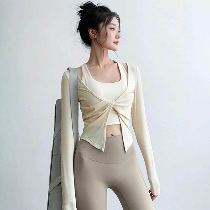 Womens Yoga Set 2 Piece Sports Bra High Waist Leggings Soft Stretch Gym Outfit Beginners