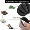 JUTOSU Heel Pads, Toe Cushions, Adjustable Heel Pads, Easy Toe Cushion, Toe Protection, Shoe Care, Sponge, Memory Foam, Toe Gap Filler, Size Adjustmen