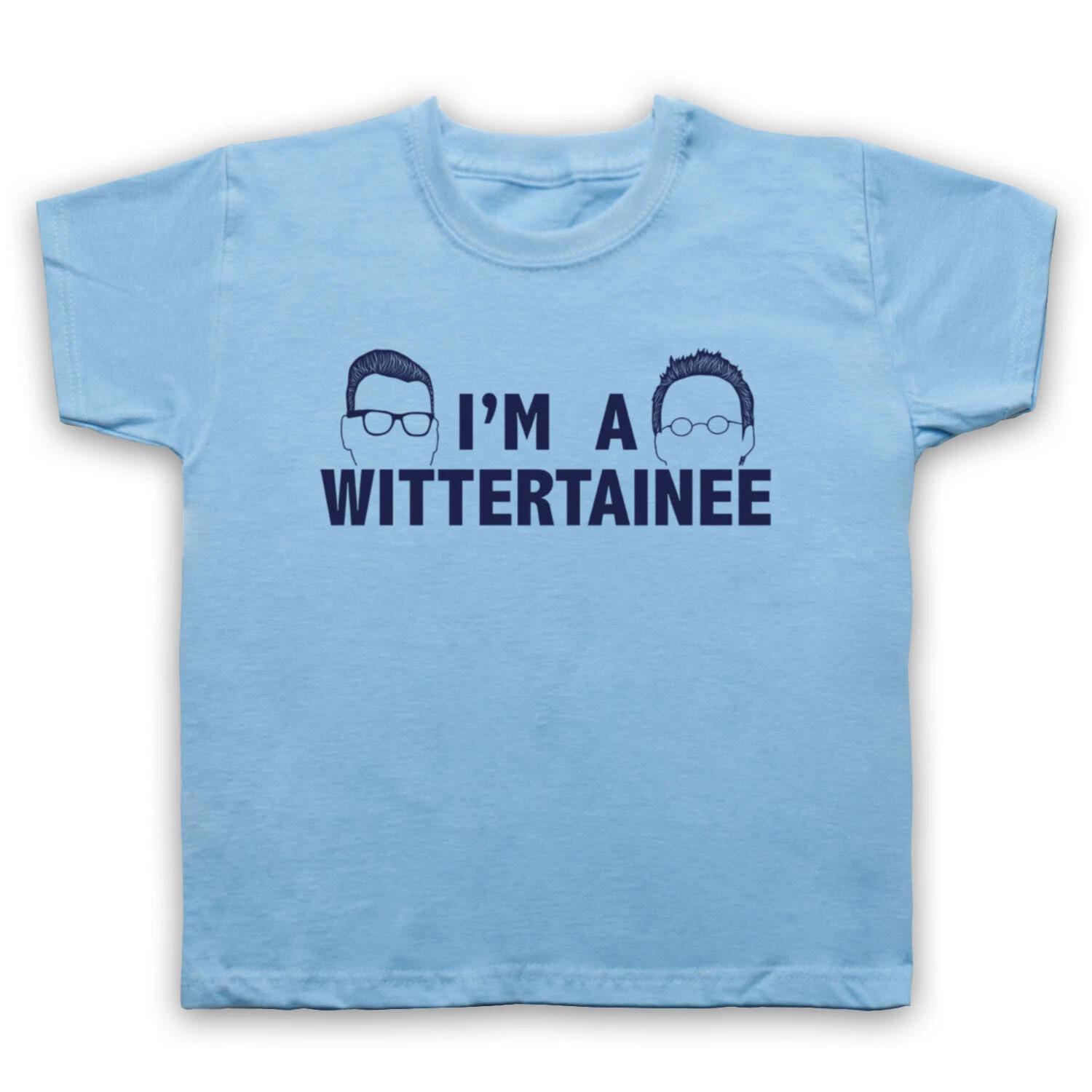 

KERMODE & MAYO I M A WITTERTAINEE FILM CINEMA RADIO KIDS CHILDS T-shirt 150