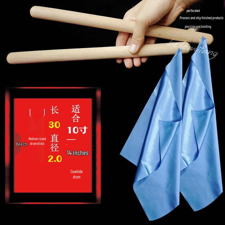 Solid Wood Drumsticks & Mallets for Adults & Kids: Perfect for Waist Drums, Kindergarten Programs, Square Exercises, and Rehearsals