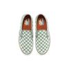Vans Slip On Low Tops Casual Skateboarding Shoes Unisex Green White Vans VN0A5HYQB8O