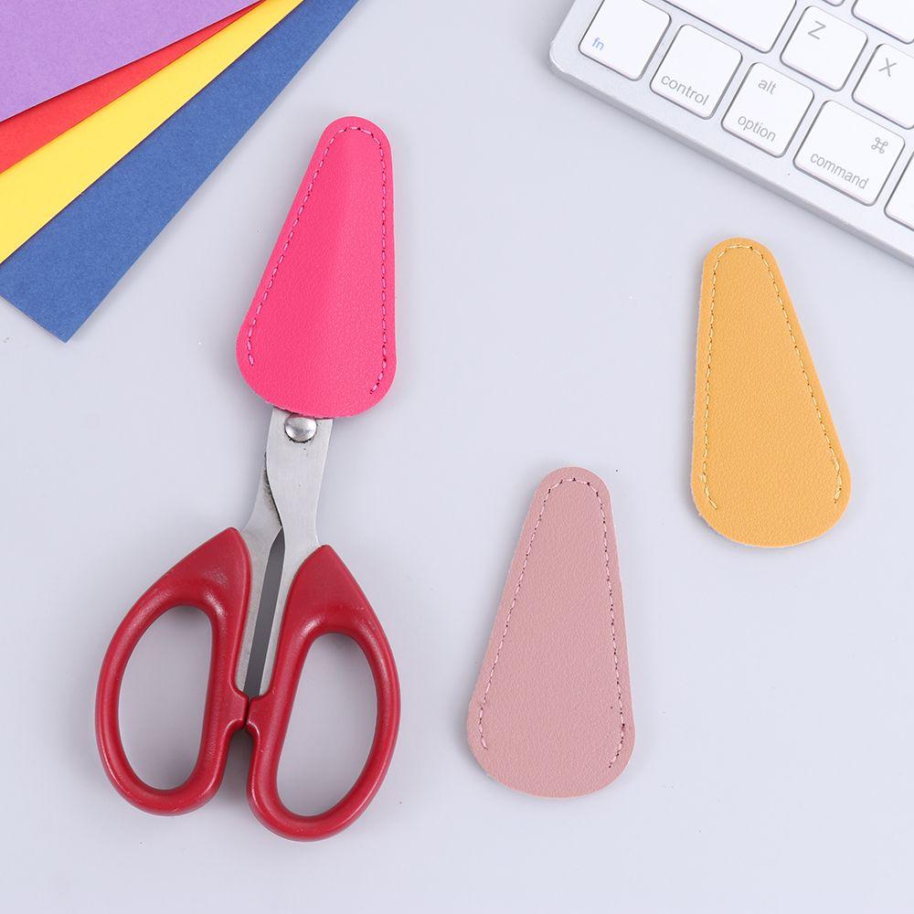 Tools Embroidery Dead Skin Tweezers Cap Scissors Protective Cases Scissors Sleeve Scissors Cover