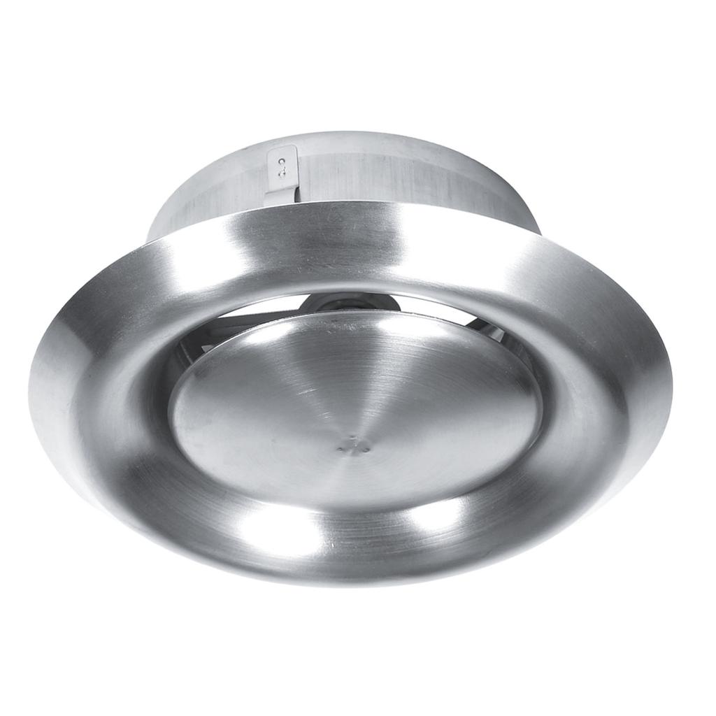 3 Sizes Adjustable Wall Ceiling Home Stainless Steel Air Vent Round Ventilation Duct Cover New