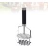 1pc Kitchen Gadget Potato Masher Handheld Potato Presser Potato Ricer Sainless Steel Potato Press