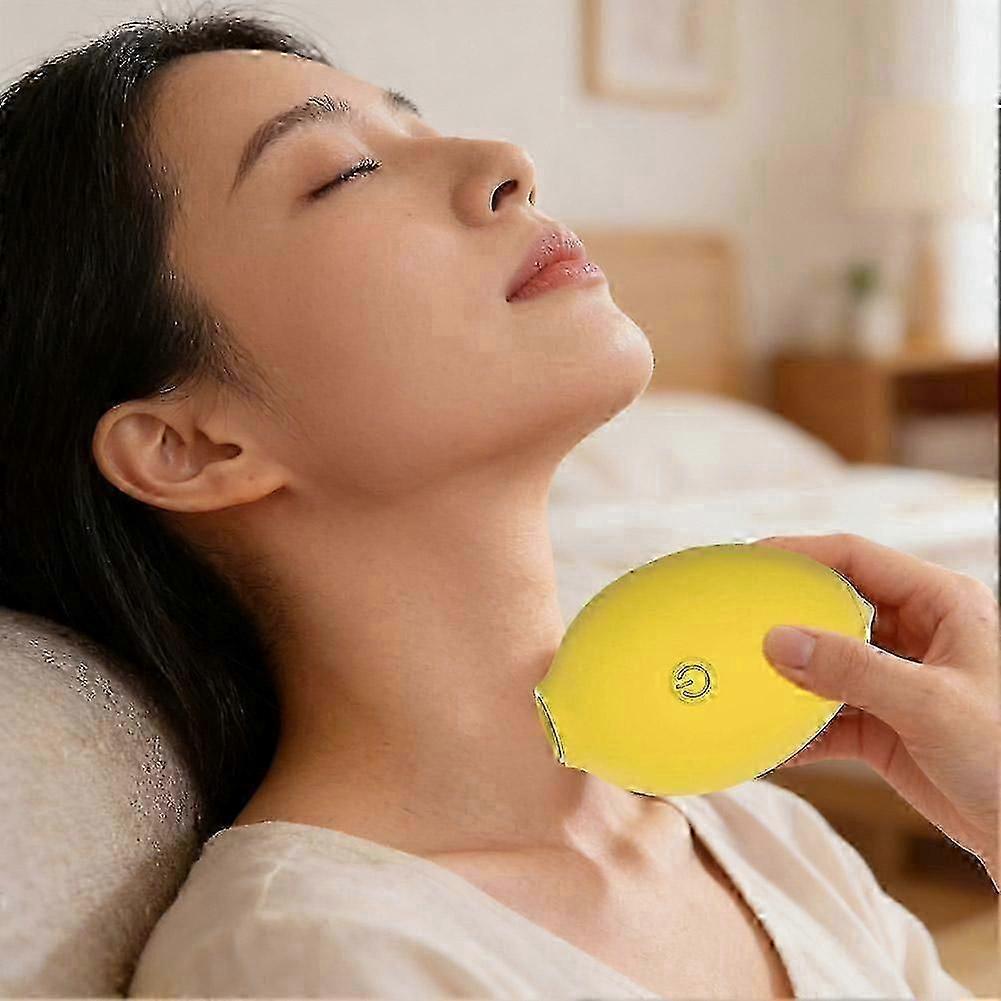 Little Lemon Shaped Handheld Massager Waterproof 12 Intensity Modes Quieta
