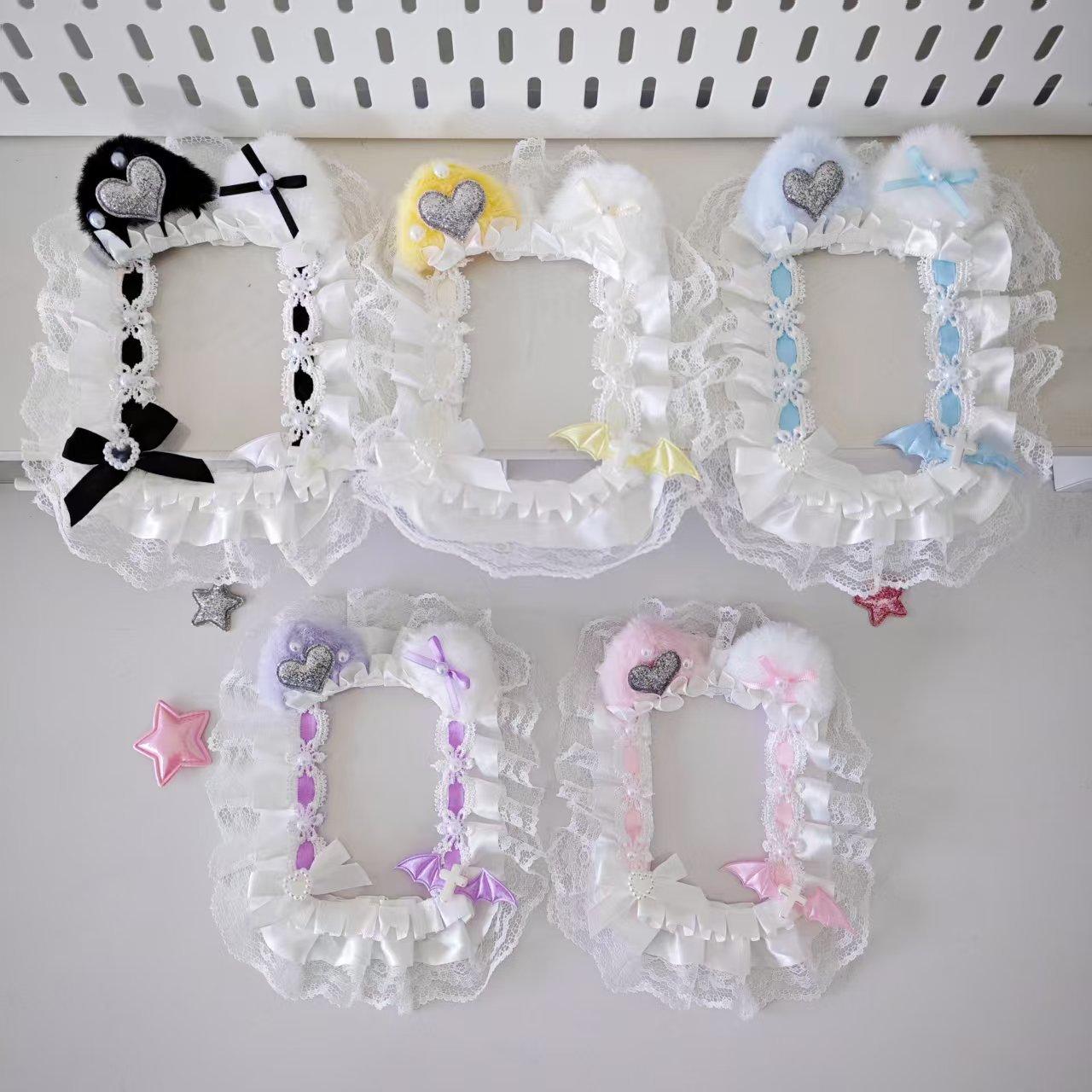 

Ручная работа чехол для фотокарточки DIY многоцветный орнамент жемчуг милый стиль бант уникальная обложка для карт защитные аксессуары