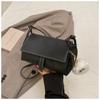 Women Designer Small Square Bag PU Leather Pillow Crossbody Shoulder Bag East-West Large Capacity Versatile Daily Purse