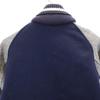 SKOOKUM Made in USA button Stajan 30 Navy x gray Shawl collar Men's Used