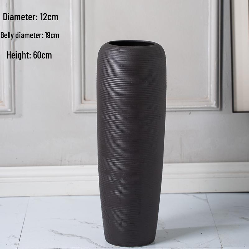 Nordic Ceramic Hydroponic Vase for Home Decor - Living Room Flower Arrangement and Dining Table Ornament