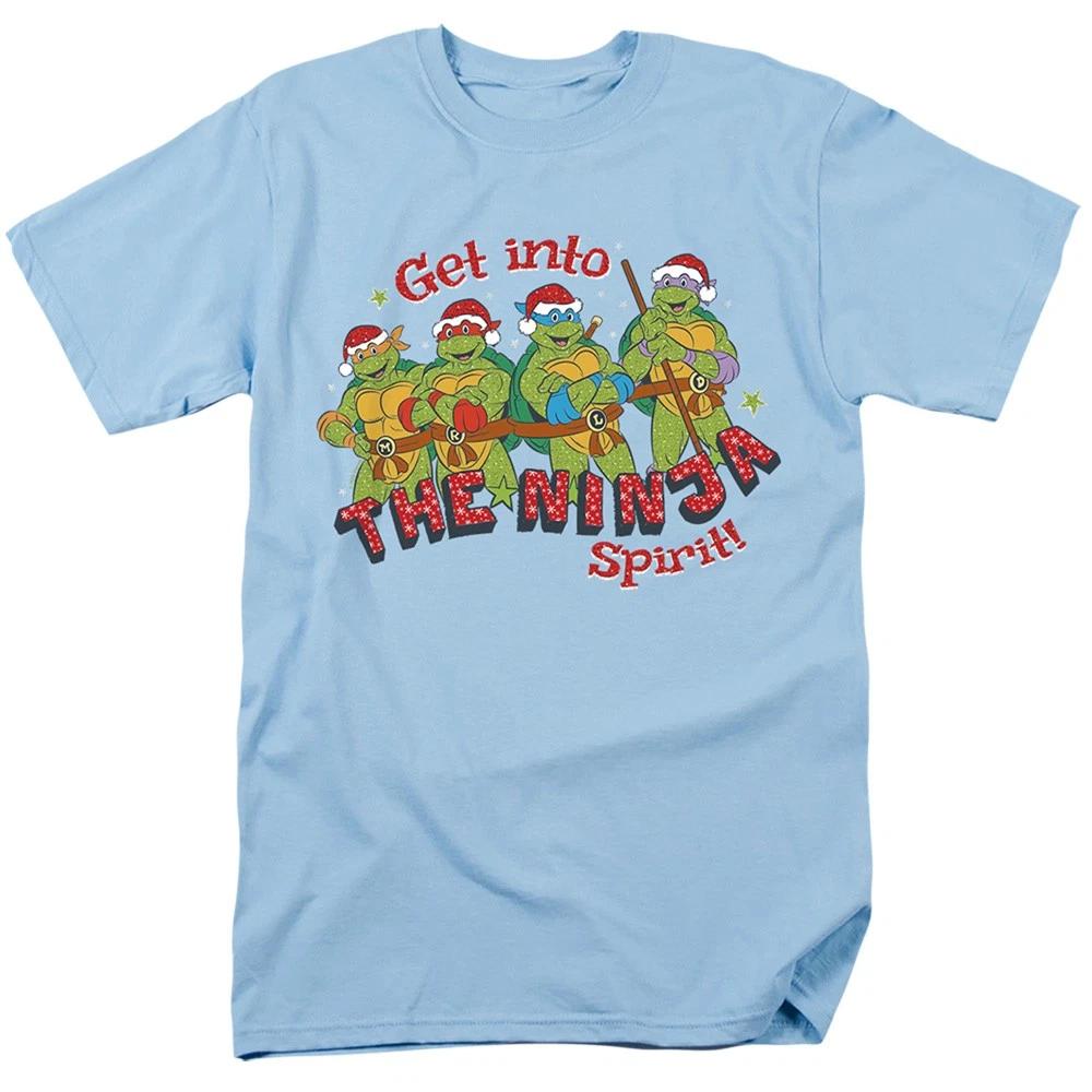 Teenage Mutant Ninja Turtles The Ninja Christmas Unisex Children s T-shirt Blue 150