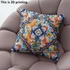 Bohemian Vintage Floral Pillow Covers Pattern Cushion Cover Suitable for Sofa Bedroom Car Pillow Cover