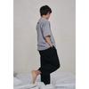 Bluetail Black Barrel Baggy Fit Woven Pants Aab1pt07bk