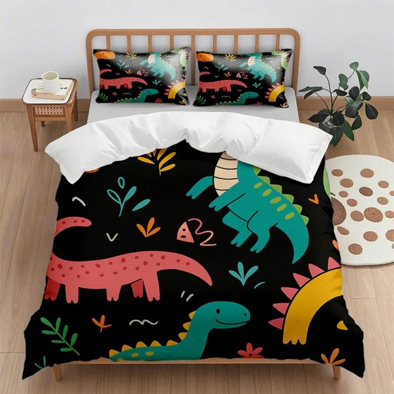 Digital Printing Quilt Cover Set 2Pcs/3Pcs Holiday Gift Household Quilt Cover Without Sheet (Quilt Cover + Pillowcase)